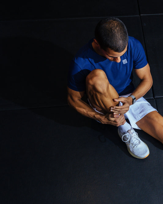 Kino Activewear Short-Sleeve Navy Blue Shirt