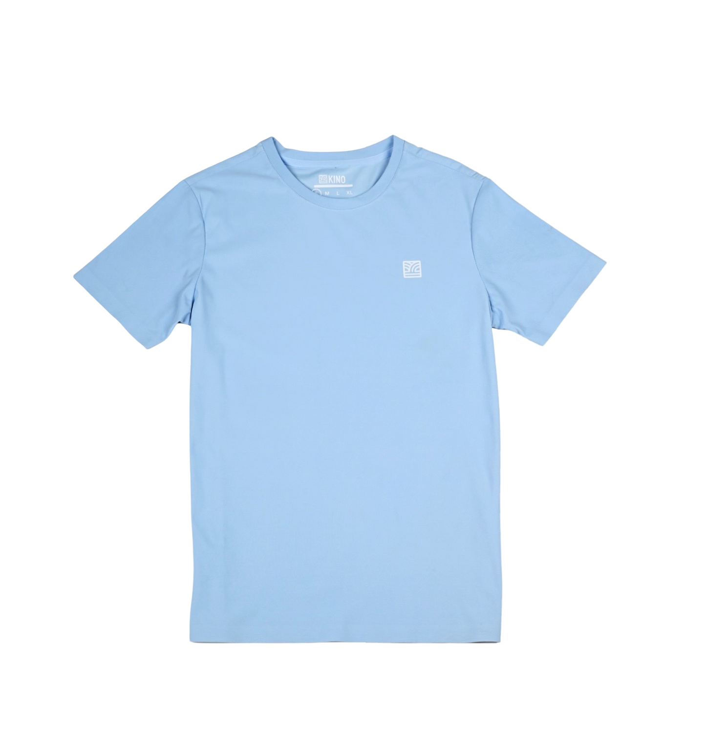Kino Activewear Short-Sleeve Blue Shirt