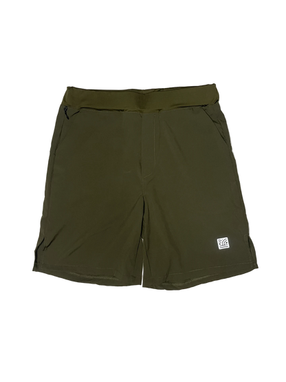 Kino Activewear Olive Green Shorts "7