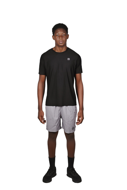 Kino Activewear Short-Sleeve Black Shirt