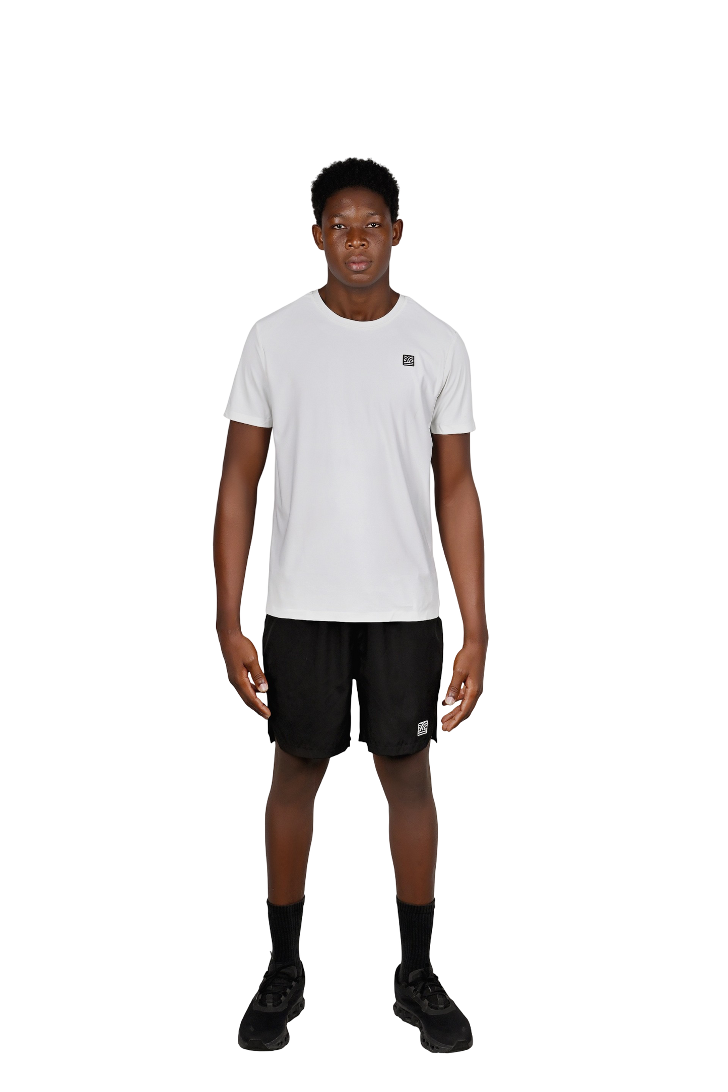 Kino Activewear Short-Sleeve White Shirt