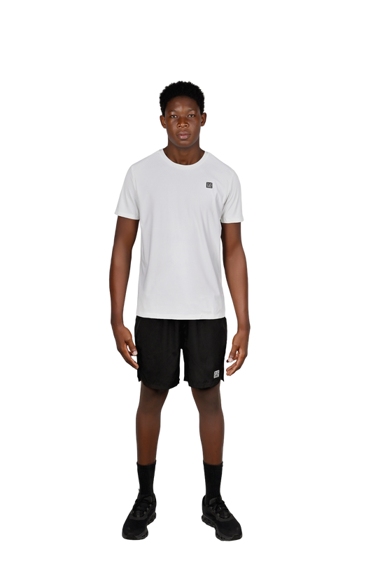 Kino Activewear Short-Sleeve White Shirt